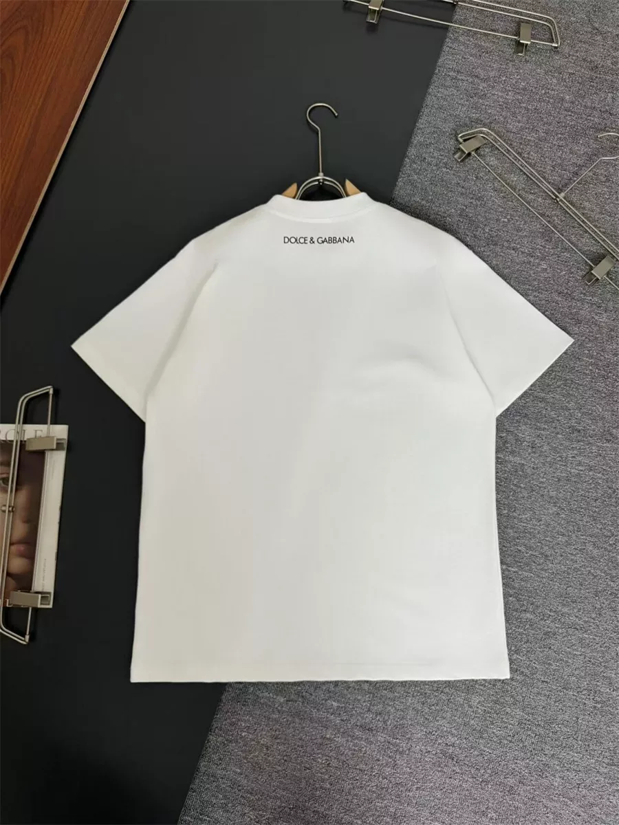 Bright 490 Dolce & Gabbana D&G T-Shirts Short Sleeved For Unisex