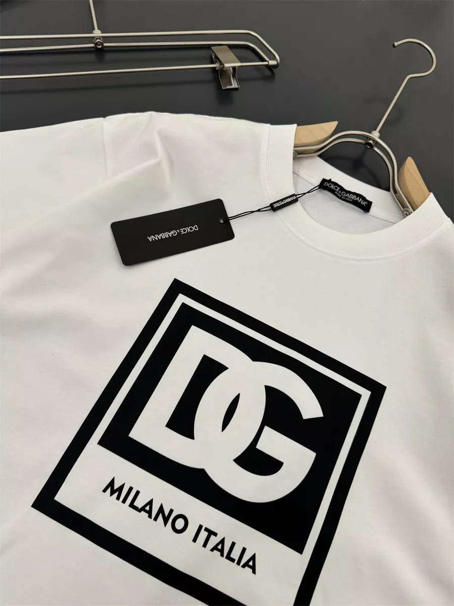 Bright 490 Dolce & Gabbana D&G T-Shirts Short Sleeved For Unisex