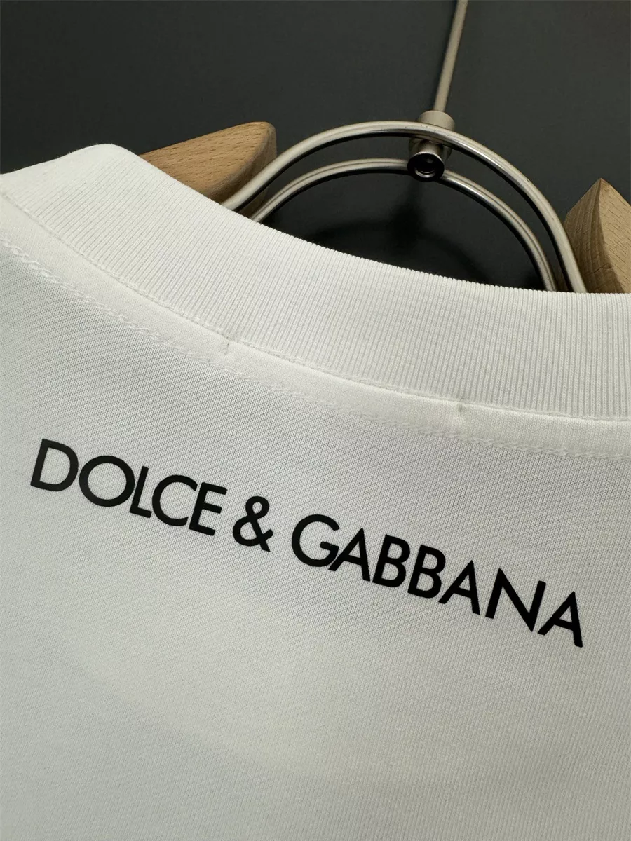 Bright 490 Dolce & Gabbana D&G T-Shirts Short Sleeved For Unisex