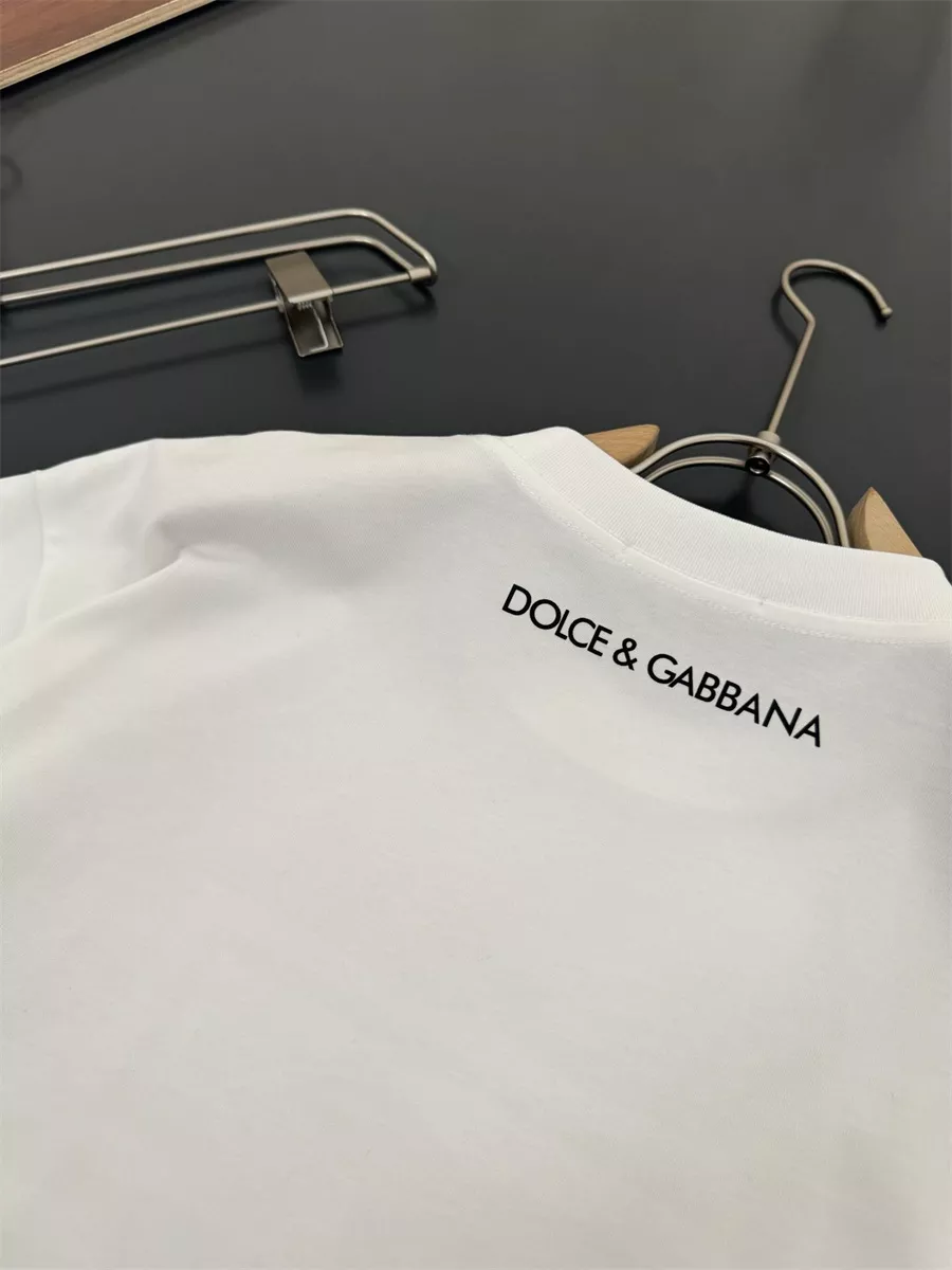 Bright 490 Dolce & Gabbana D&G T-Shirts Short Sleeved For Unisex