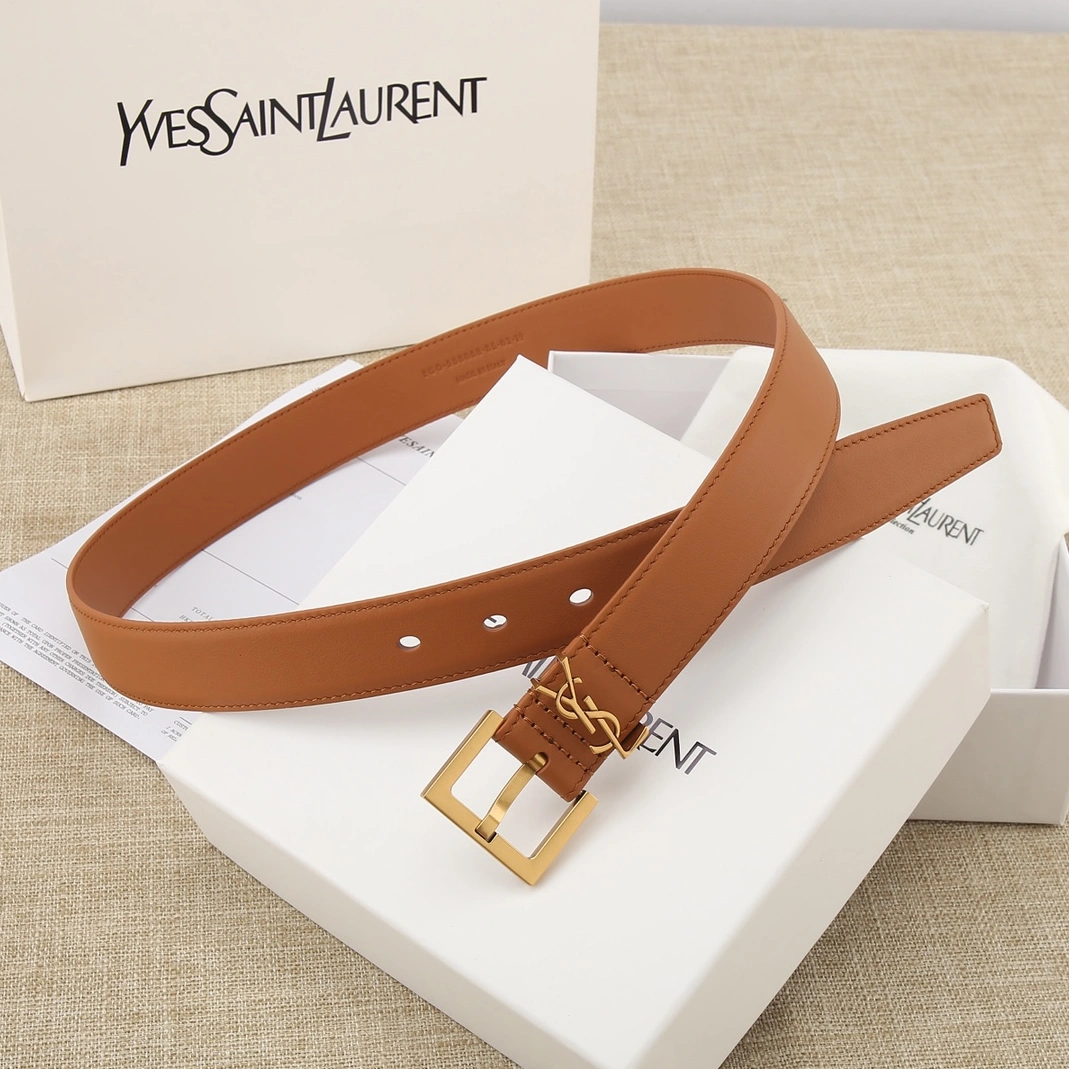 Bright 5000 Yves Saint Laurent AAA Quality Belts For Women