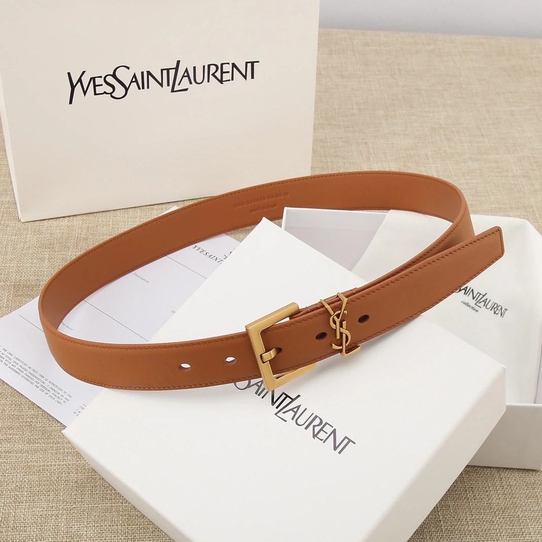 Bright 5000 Yves Saint Laurent AAA Quality Belts For Women