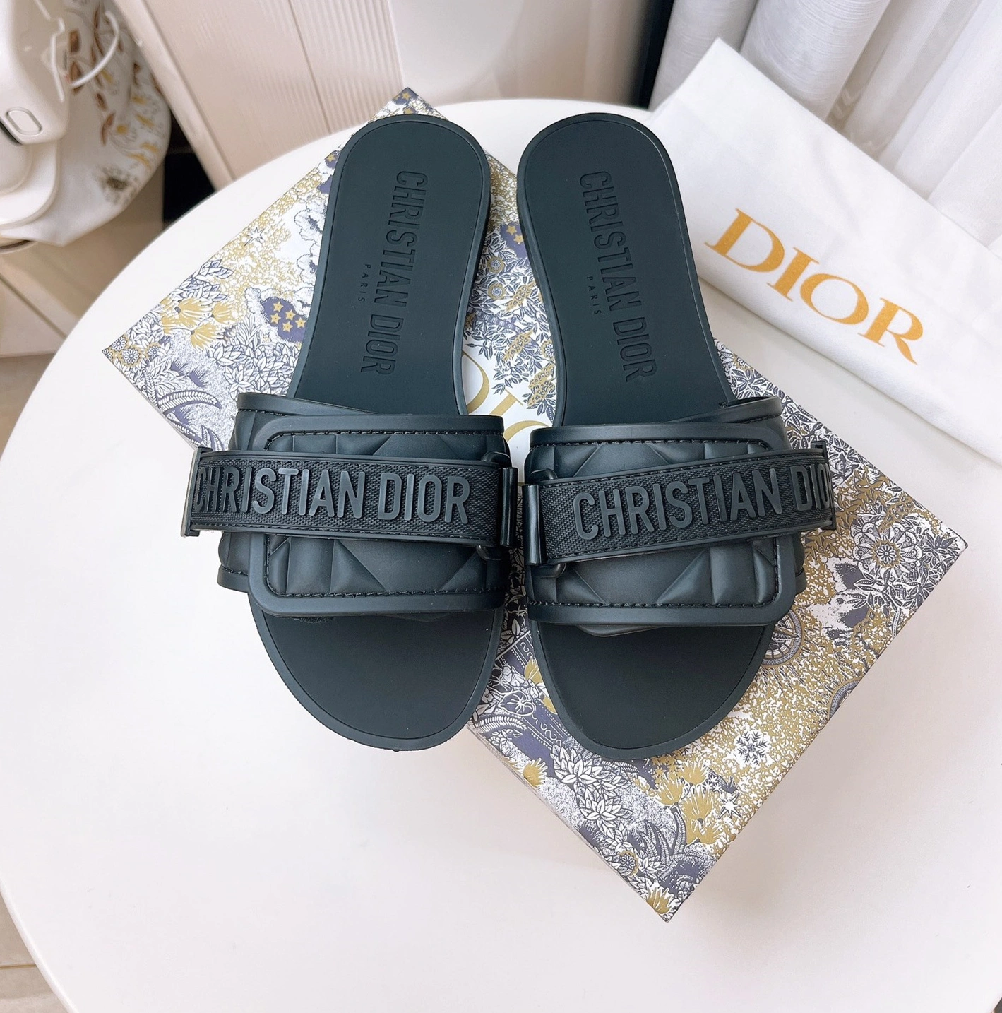 Bright 5084 Christian Dior Slippers For Women