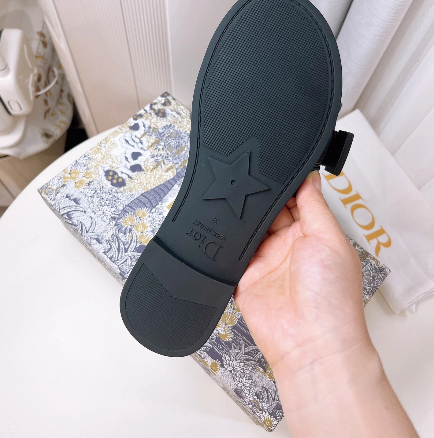 Bright 5084 Christian Dior Slippers For Women