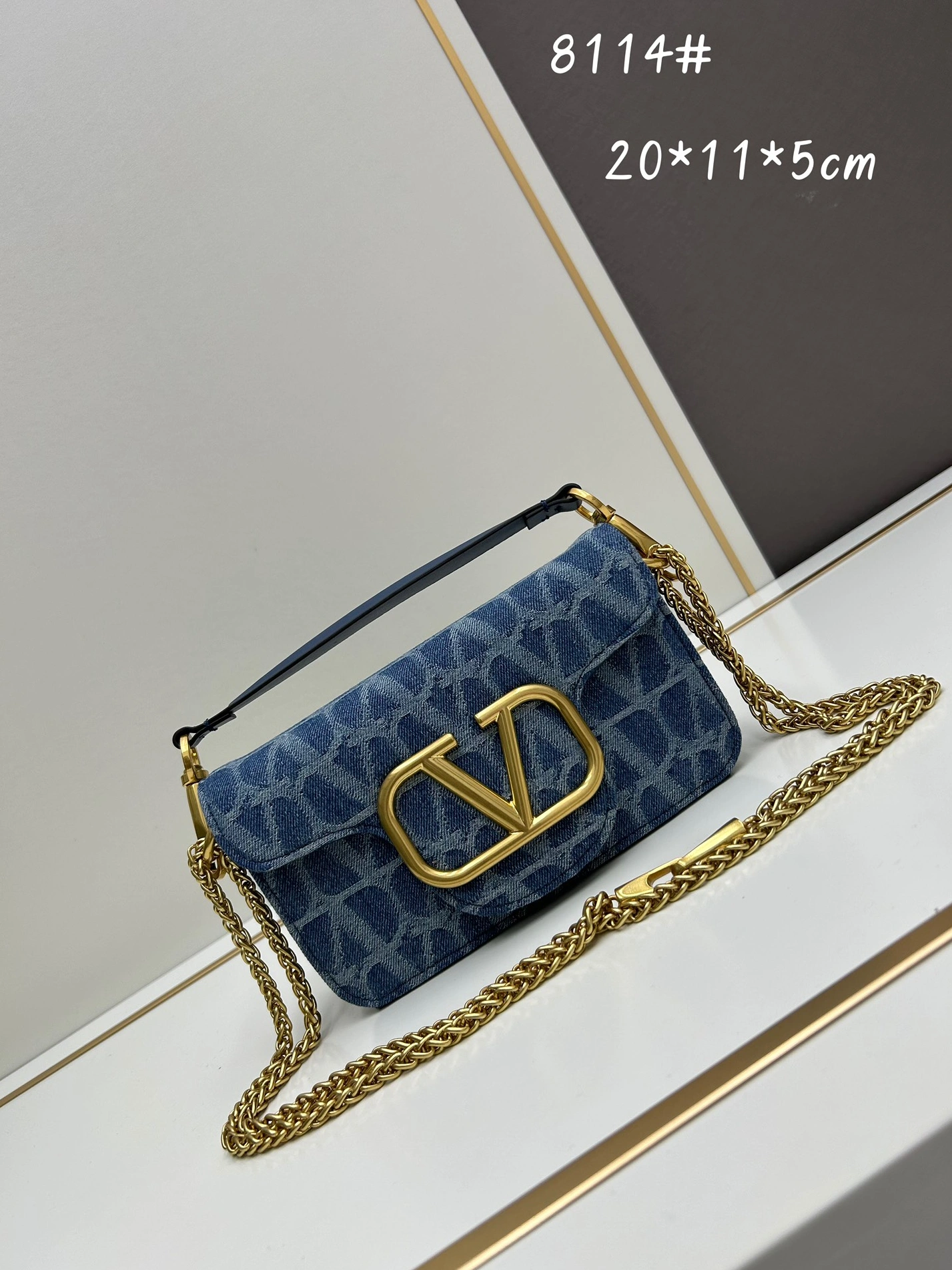 Bright 5182 Valentino AAA Quality Shoulder Bags For Women