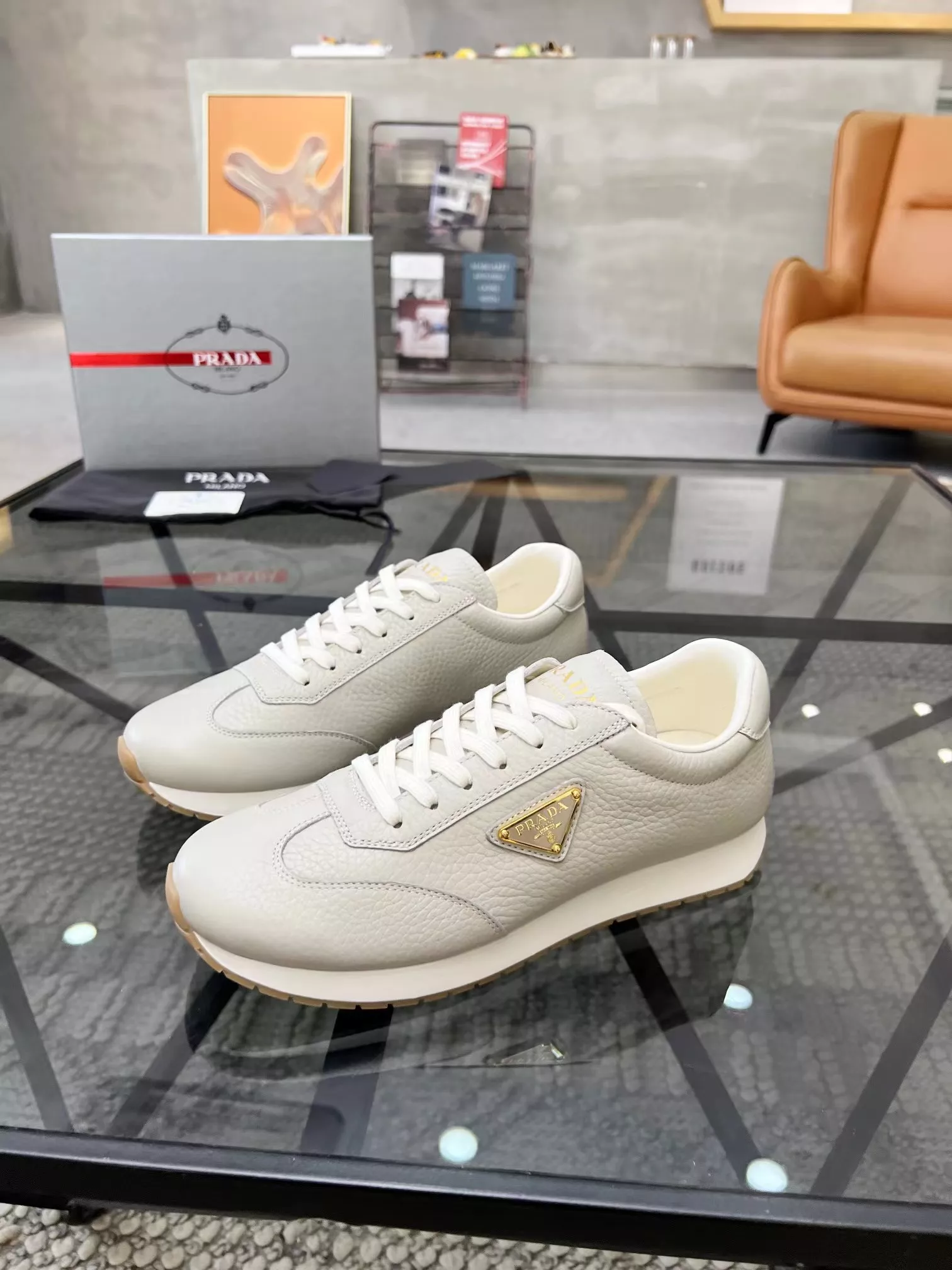 Bright 5187 Prada Casual Shoes For Men