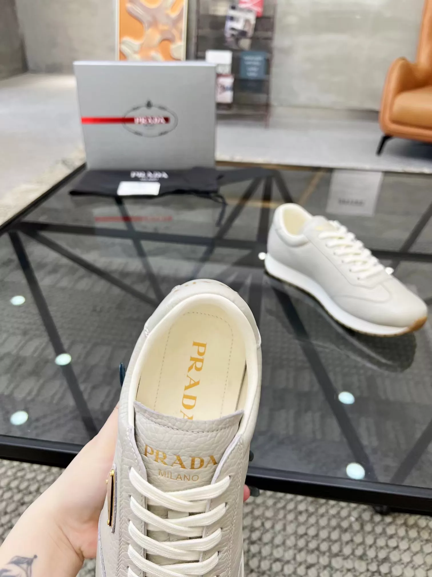 Bright 5187 Prada Casual Shoes For Men