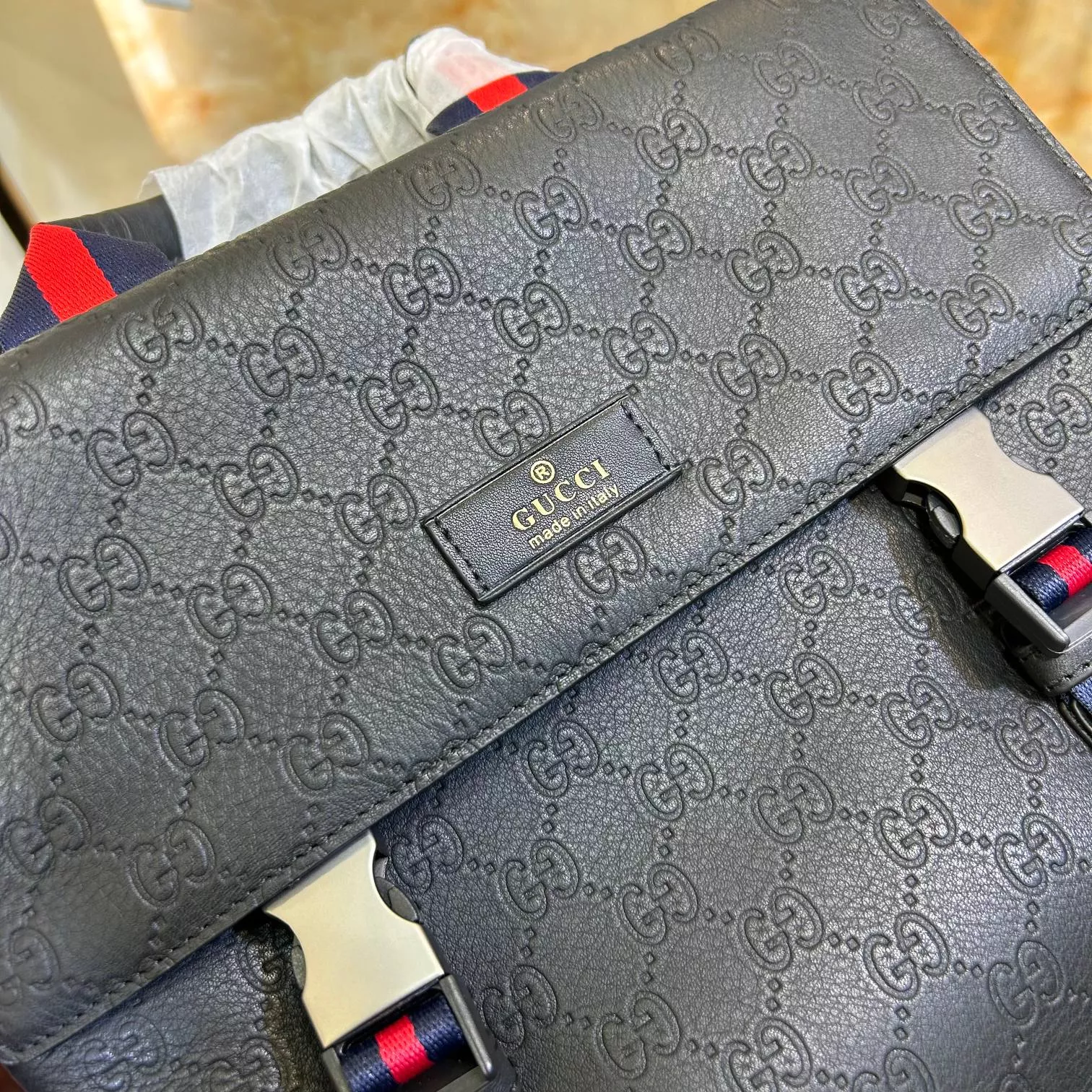 Bright 5252 Gucci AAA Man Backpacks