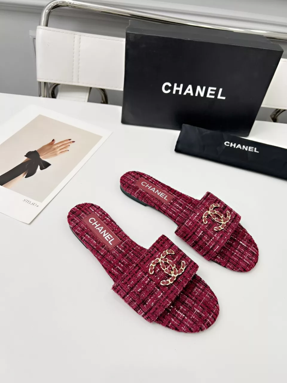 Bright 5299 Chanel Slippers For Women
