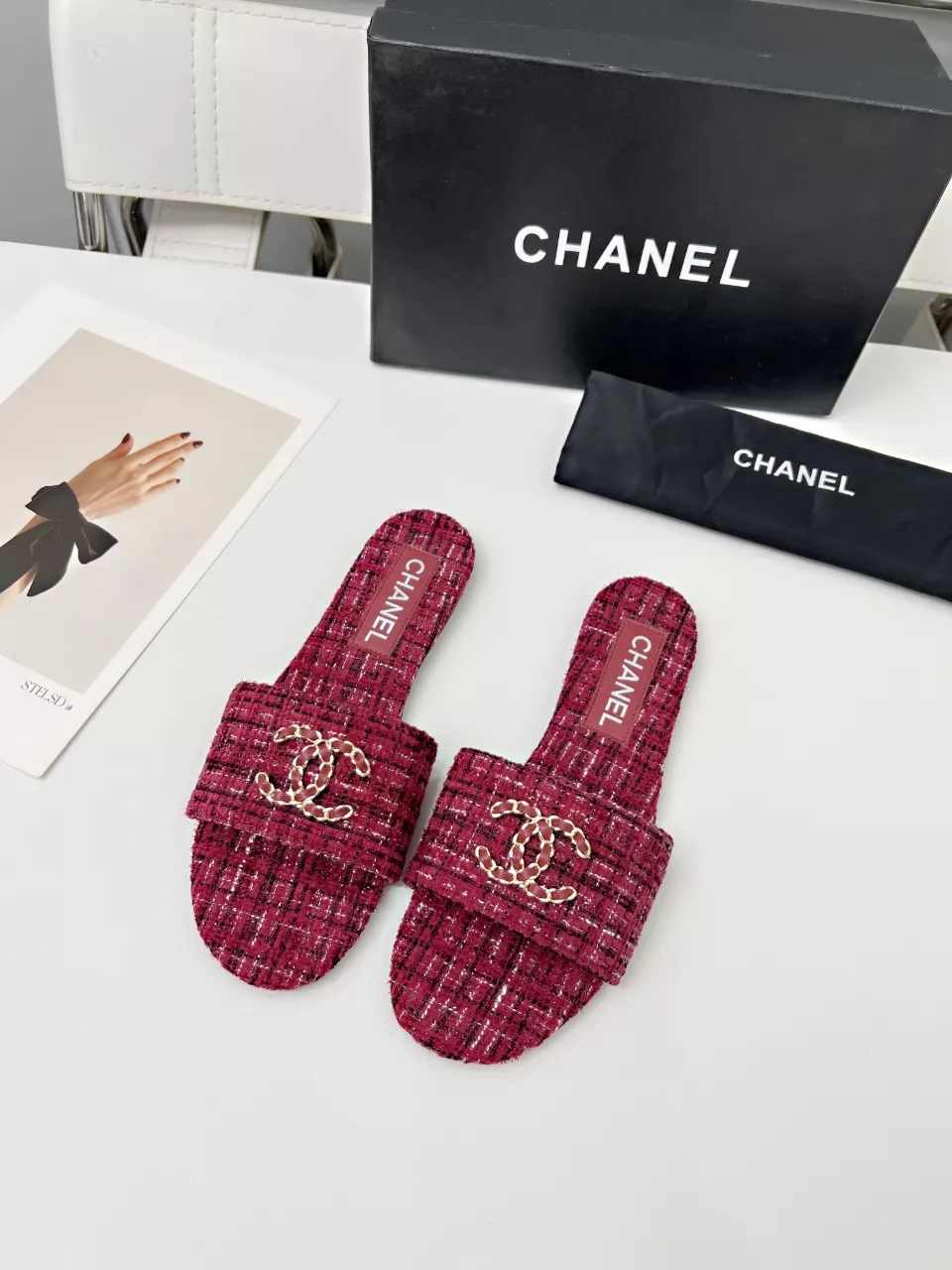 Bright 5299 Chanel Slippers For Women