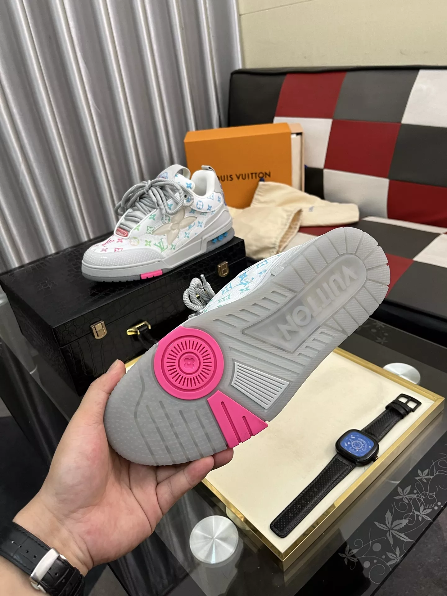 Bright 5562 Louis Vuitton Casual Shoes For Men