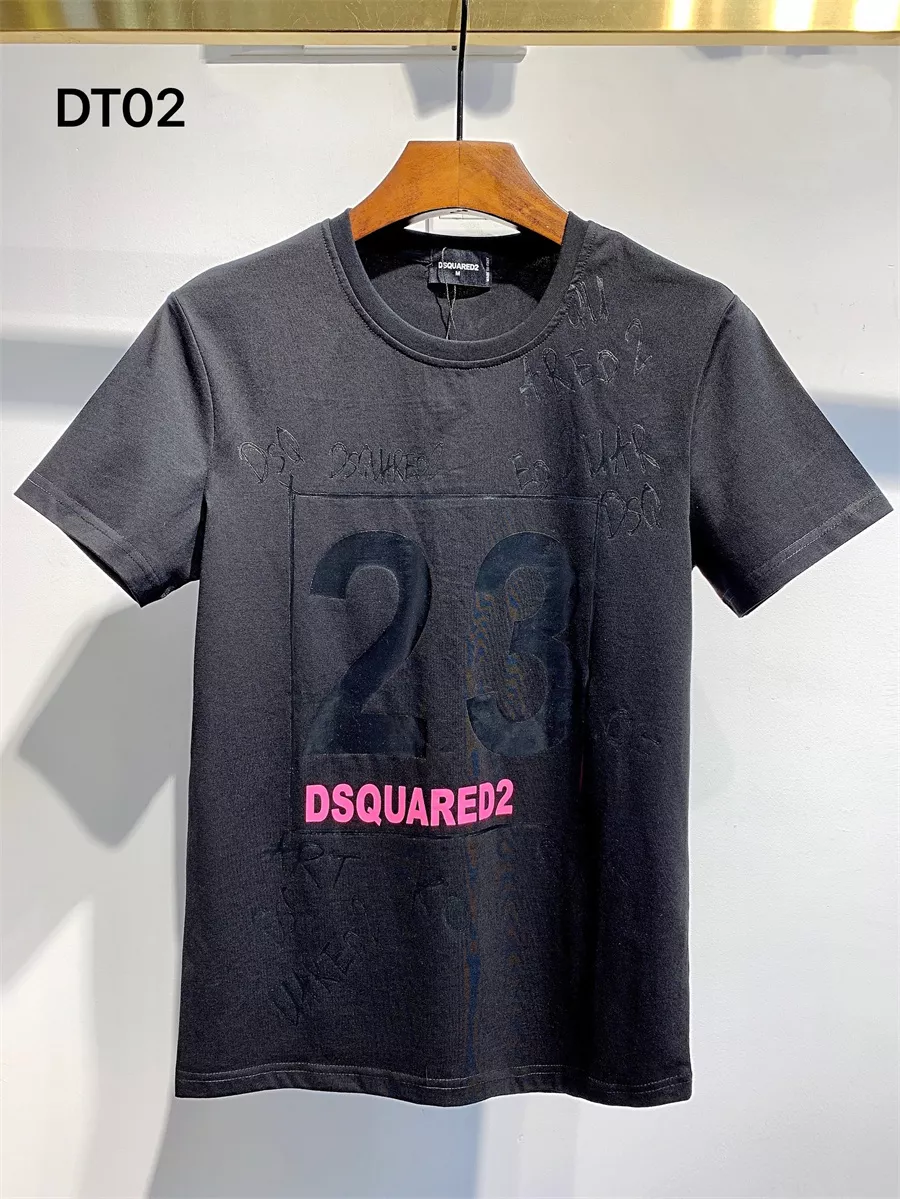 Bright 5590 Dsquared T-Shirts Short Sleeved For Men