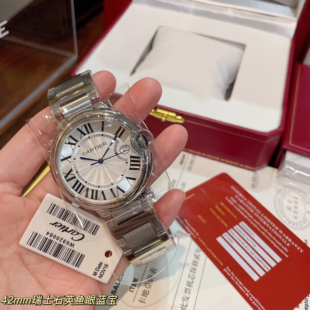Bright 5656 Cartier AAA Quality Watches For Men