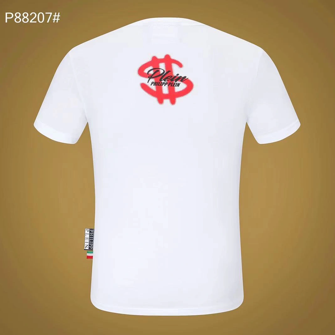 Bright 5676 Philipp Plein PP T-Shirts Short Sleeved For Men
