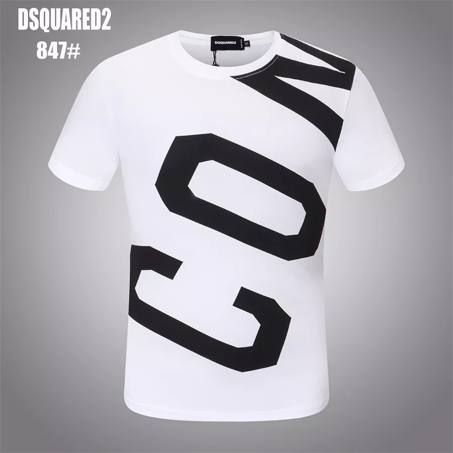 Bright 5728 Dsquared T-Shirts Short Sleeved For Men