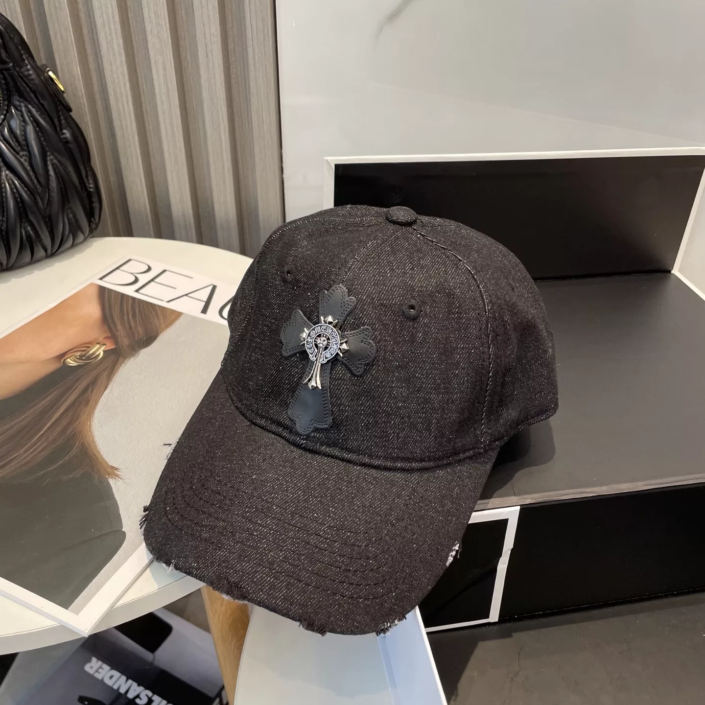 Bright 5824 Chrome Hearts Caps