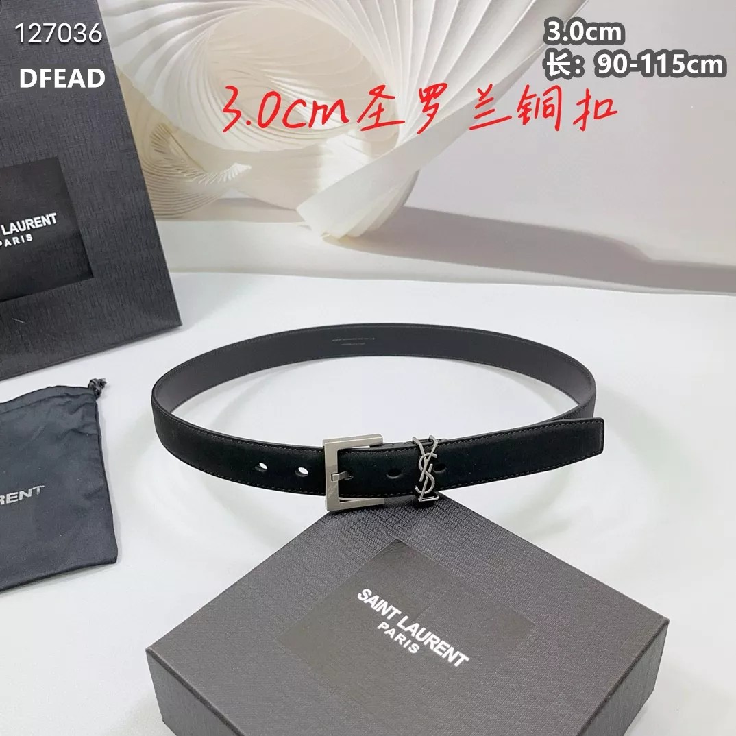 Bright 5825 Yves Saint Laurent AAA Quality Belts For Women