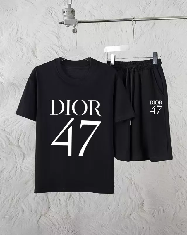 Bright 5827 Christian Dior Tracksuits Short Sleeved For Unisex