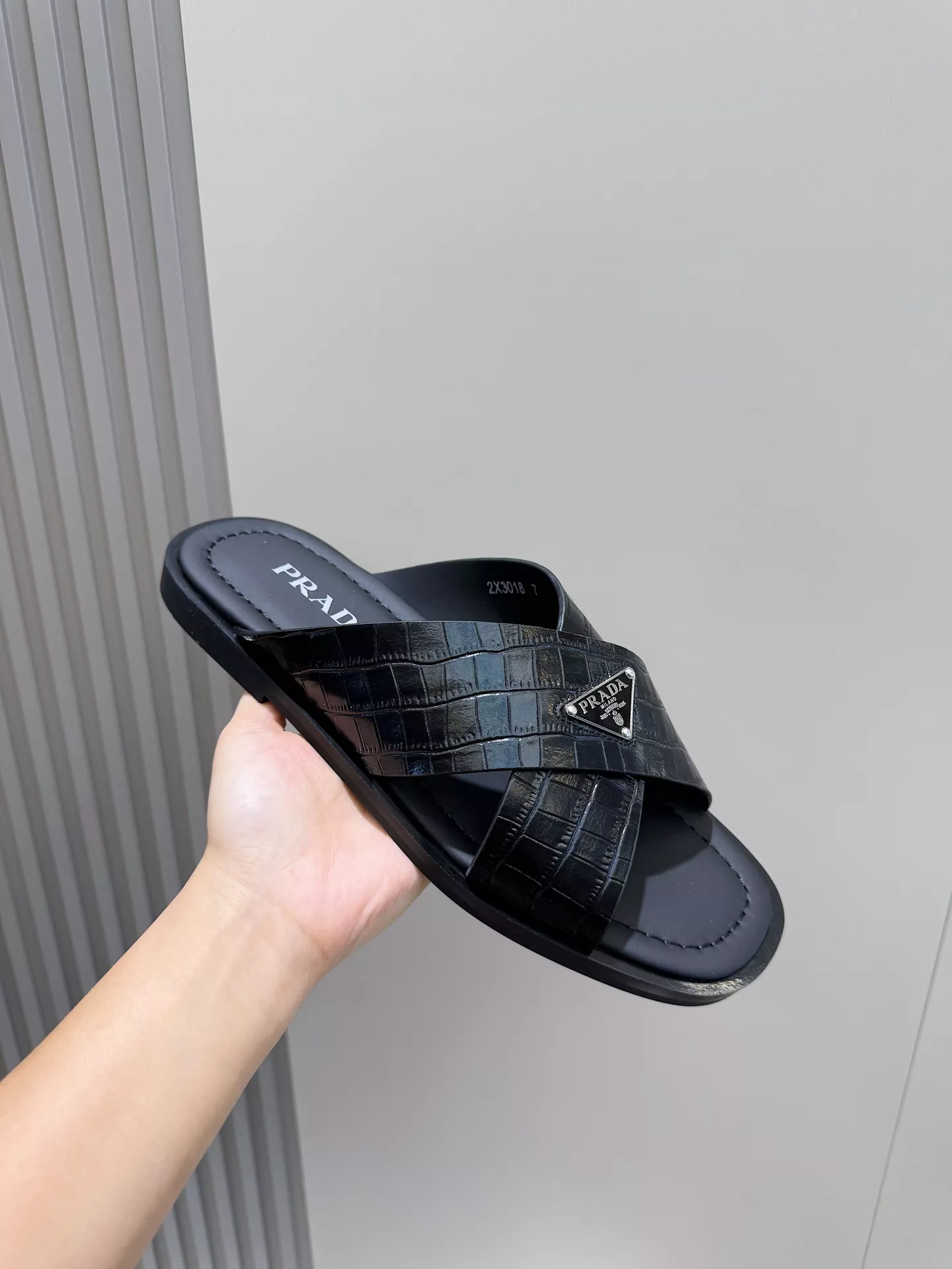Bright 5860 Prada Slippers For Men