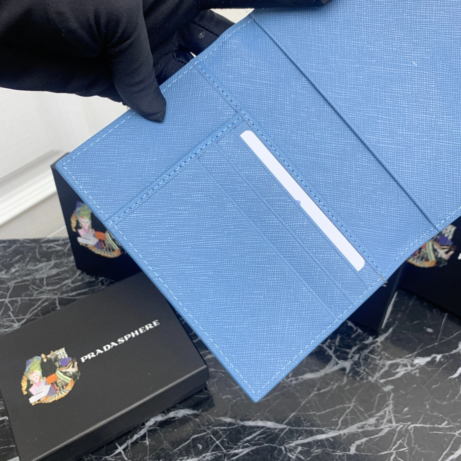 Bright 5862 Prada Card Case