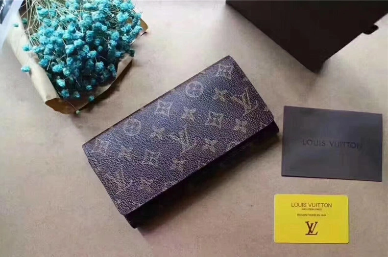 Bright 5892 Louis Vuitton LV Quality Wallets