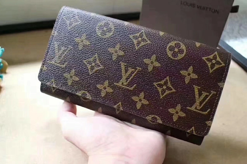 Bright 5892 Louis Vuitton LV Quality Wallets
