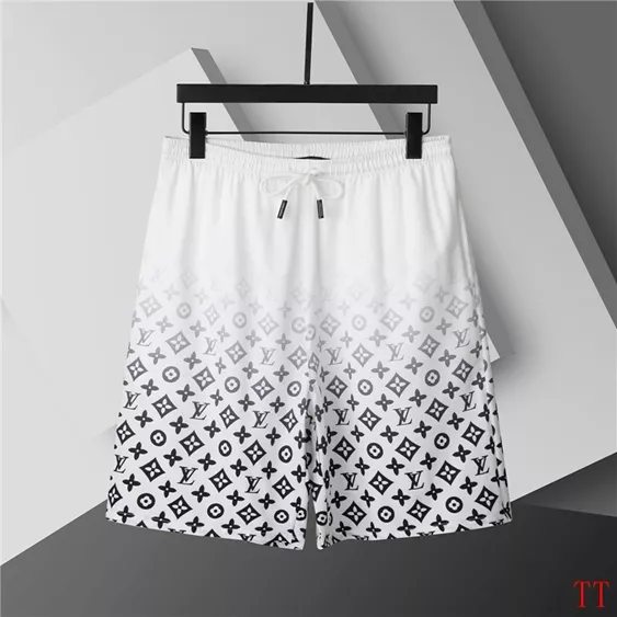 Bright 6089 Louis Vuitton LV Tracksuits Short Sleeved For Men
