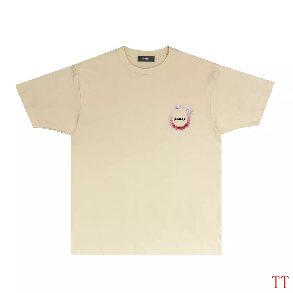 Bright 6155 Amiri T-Shirts Short Sleeved For Unisex