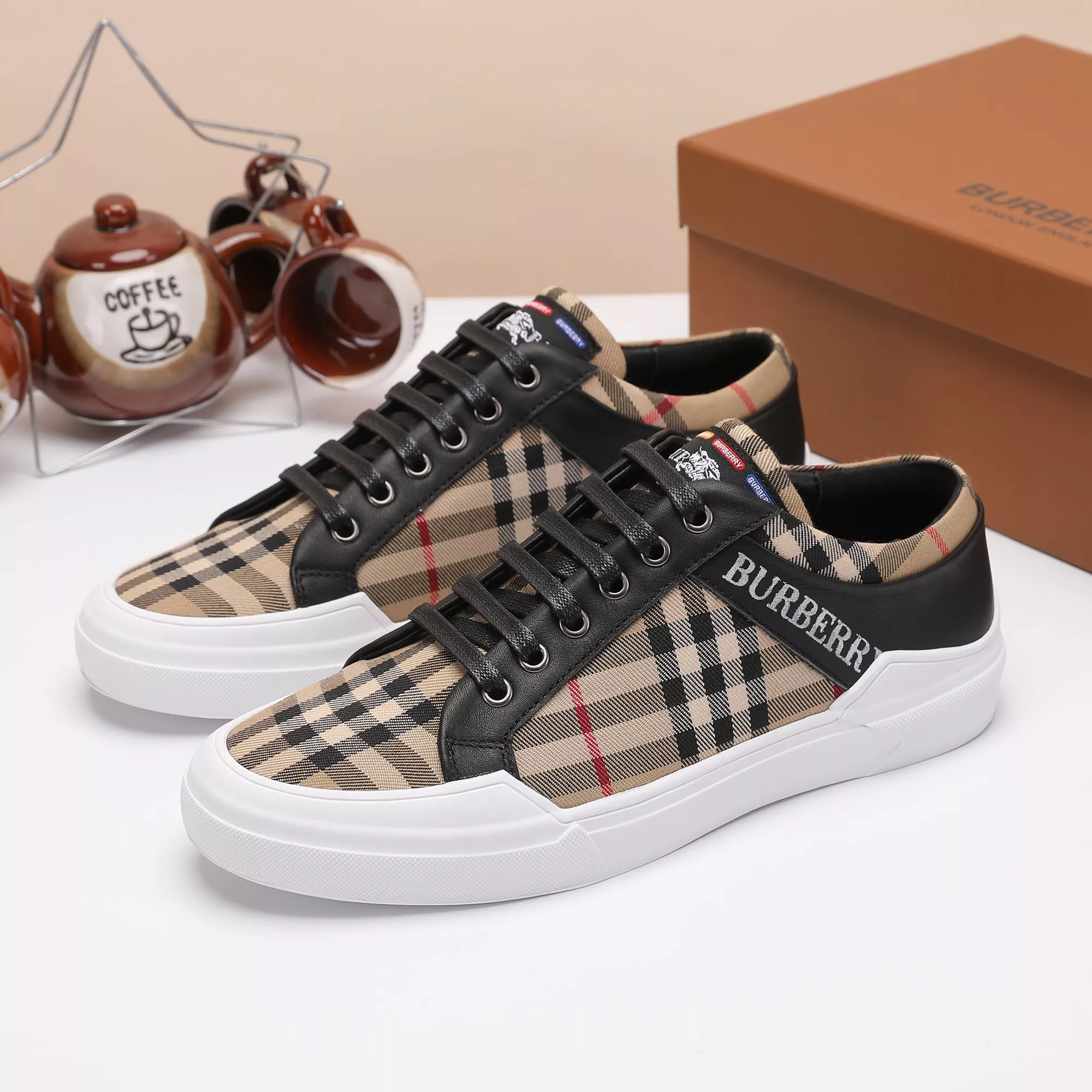 Bright 6169 Burberry Casual Shoes For Men
