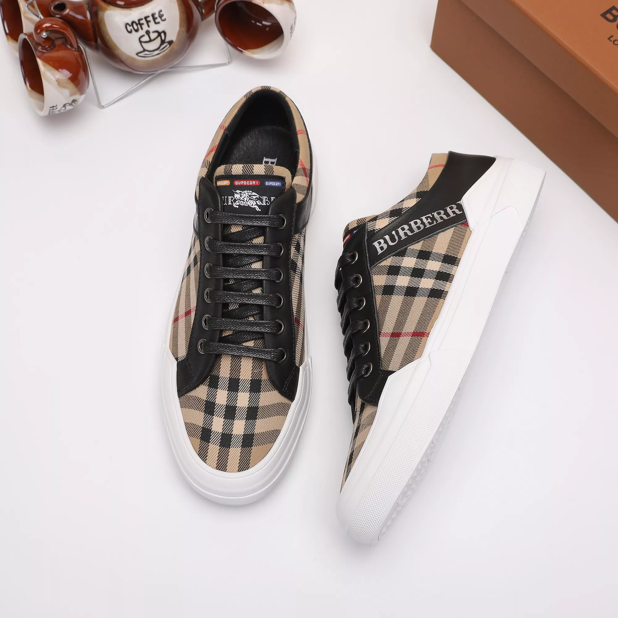 Bright 6169 Burberry Casual Shoes For Men