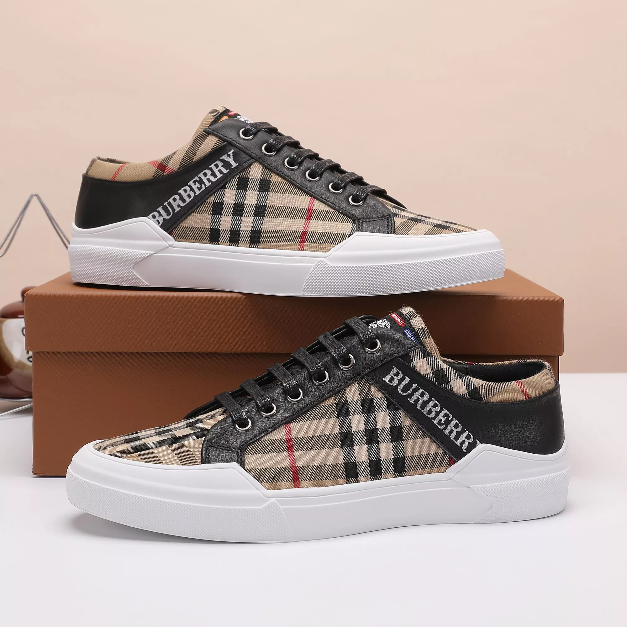 Bright 6169 Burberry Casual Shoes For Men