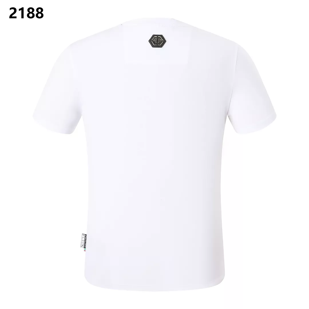 Bright 6185 Philipp Plein PP T-Shirts Short Sleeved For Men