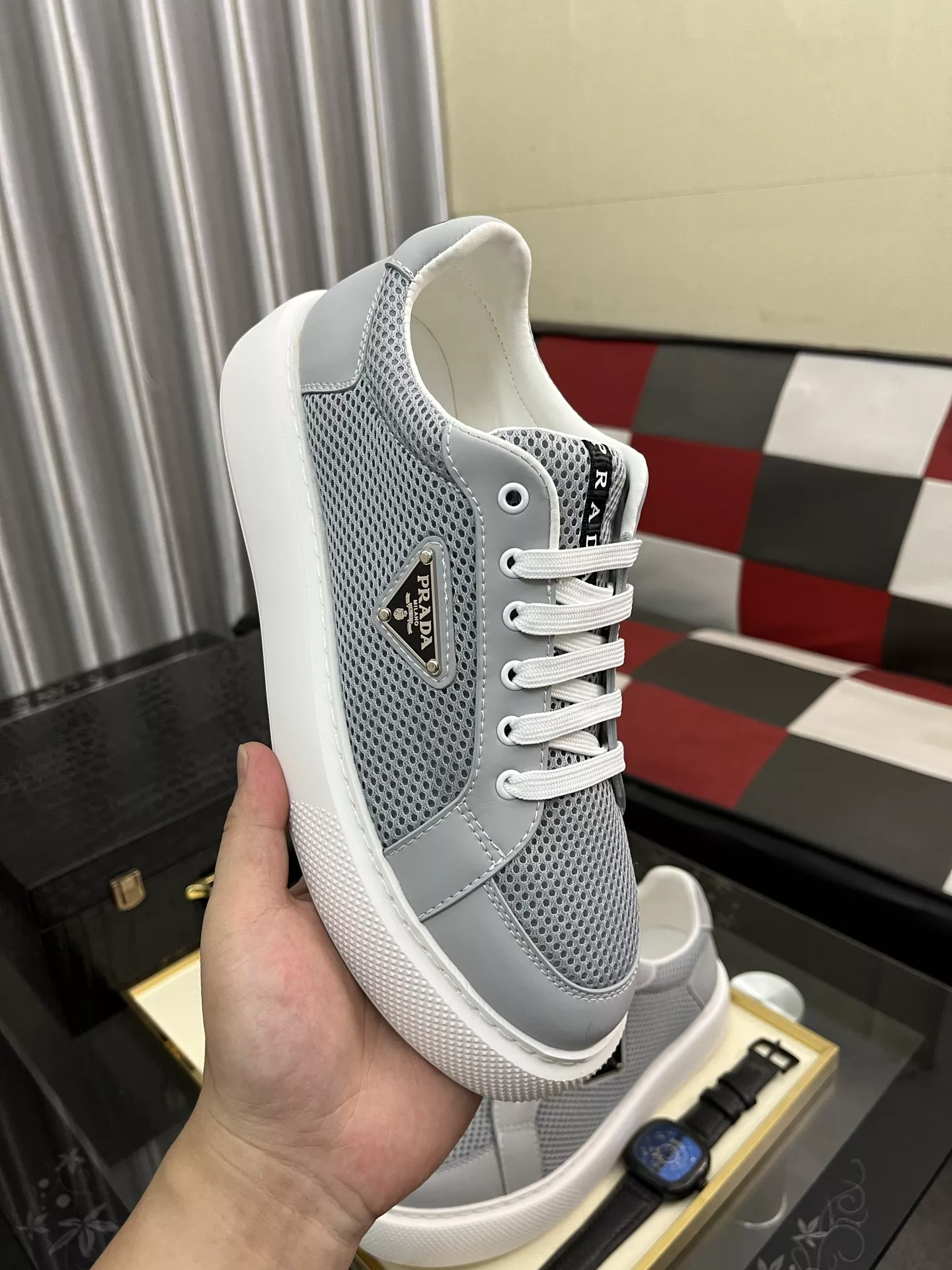 Bright 6606 Prada Casual Shoes For Men