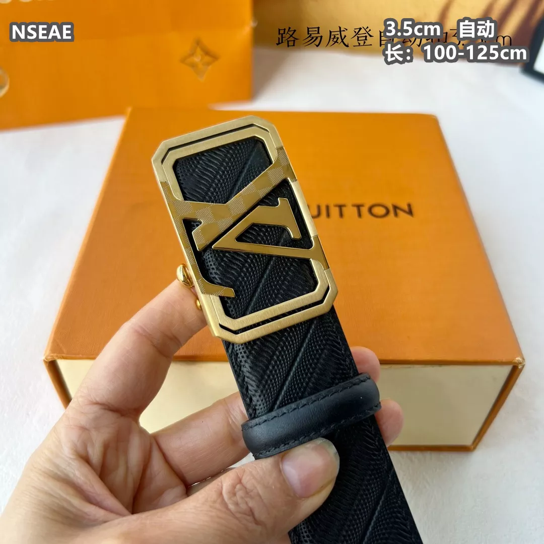 Bright 6878 Louis Vuitton AAA Quality Belts For Men