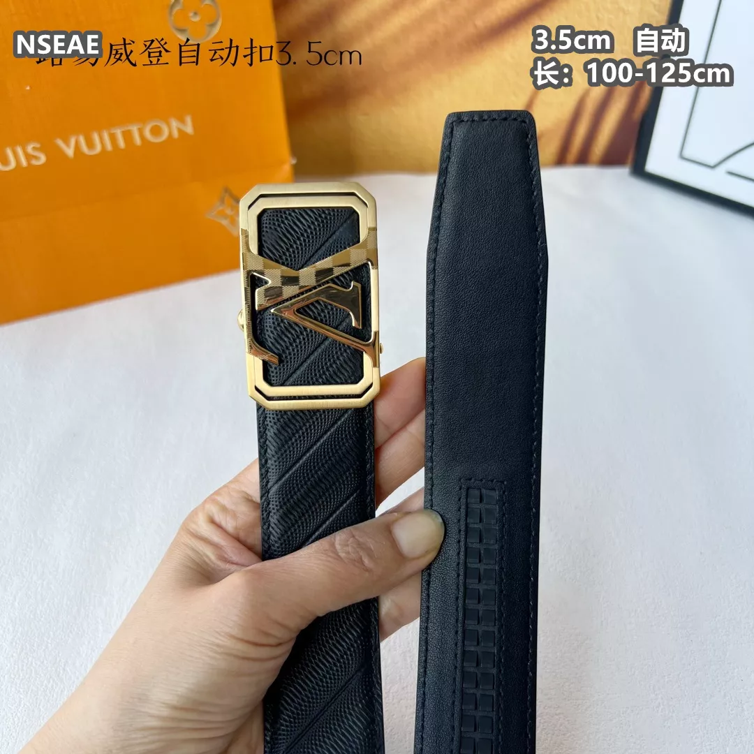 Bright 6878 Louis Vuitton AAA Quality Belts For Men