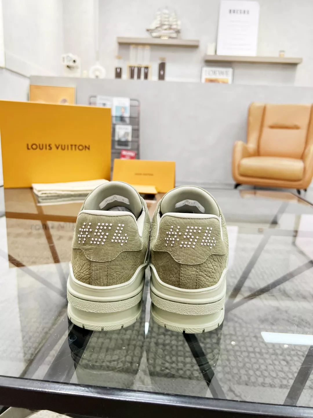 Bright 6908 Louis Vuitton Casual Shoes For Men