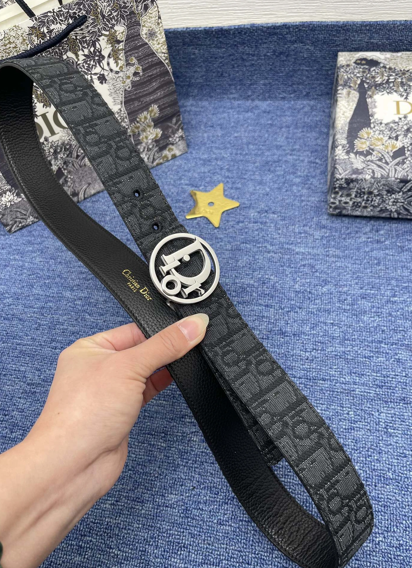 Bright 7076 Christian Dior AAA Quality Belts For Men