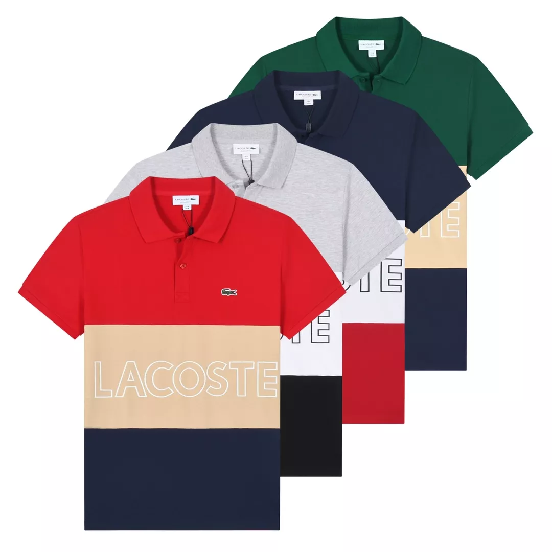 Bright 7238 Lacoste T-Shirts Short Sleeved For Men