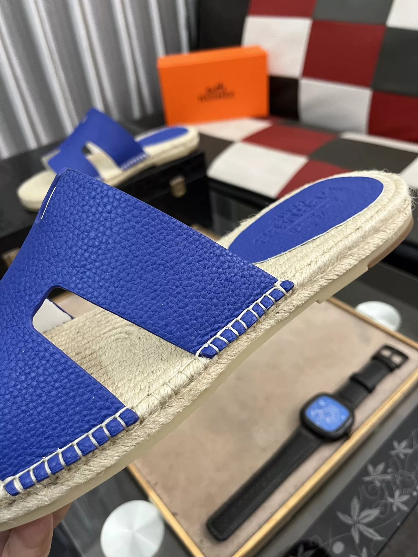Bright 7257 Hermes Slippers For Men