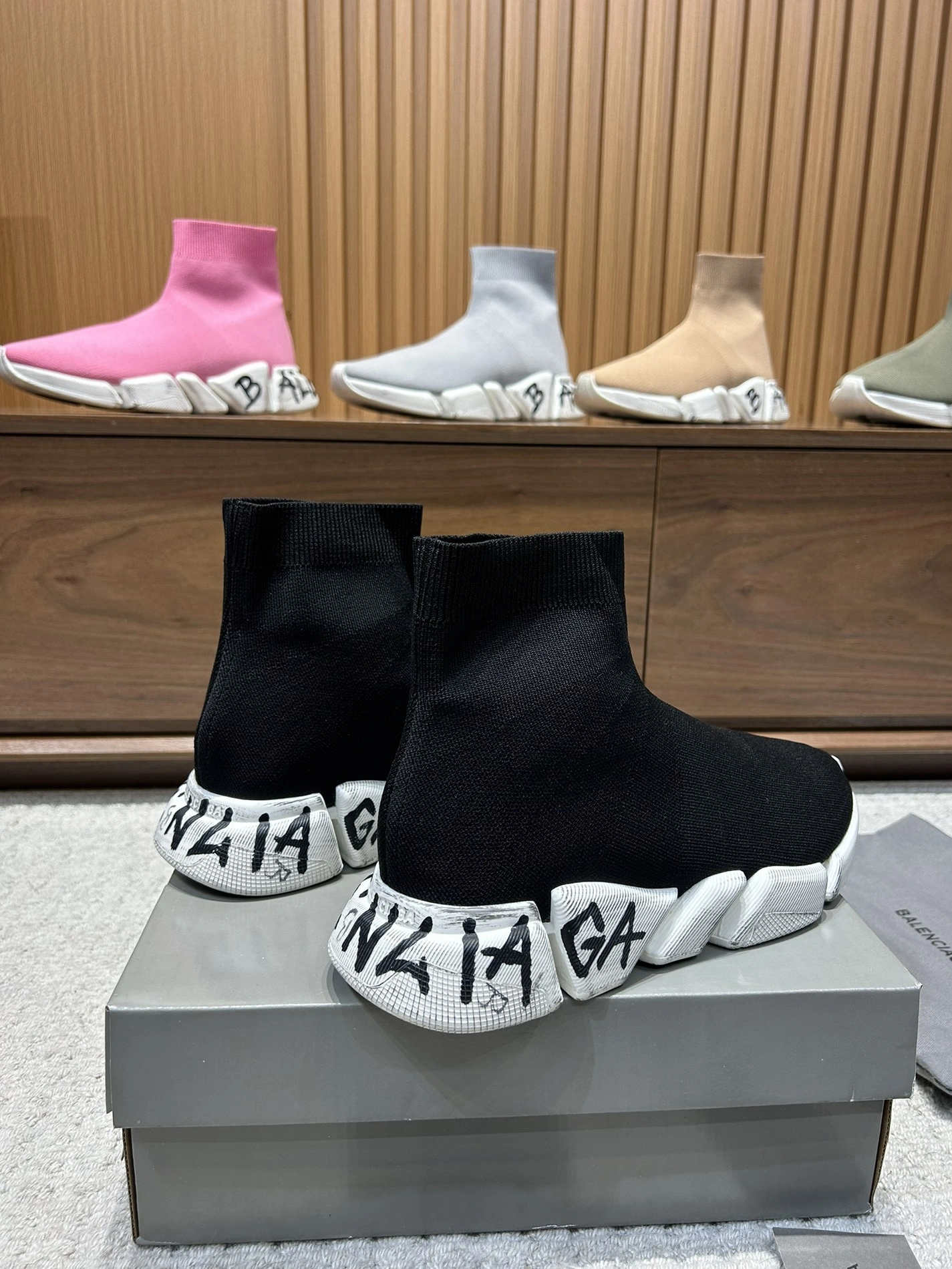 Bright 7424 Balenciaga Boots For Women