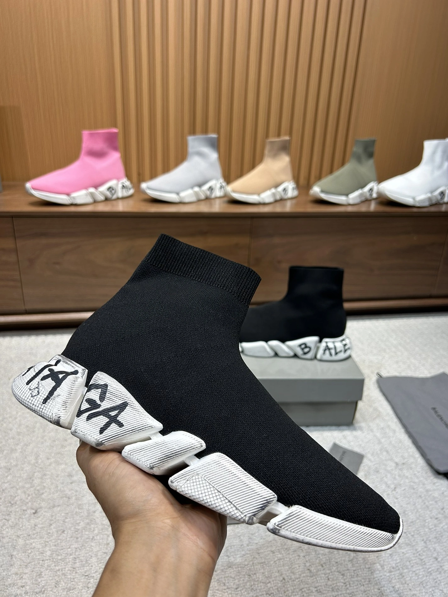 Bright 7424 Balenciaga Boots For Women