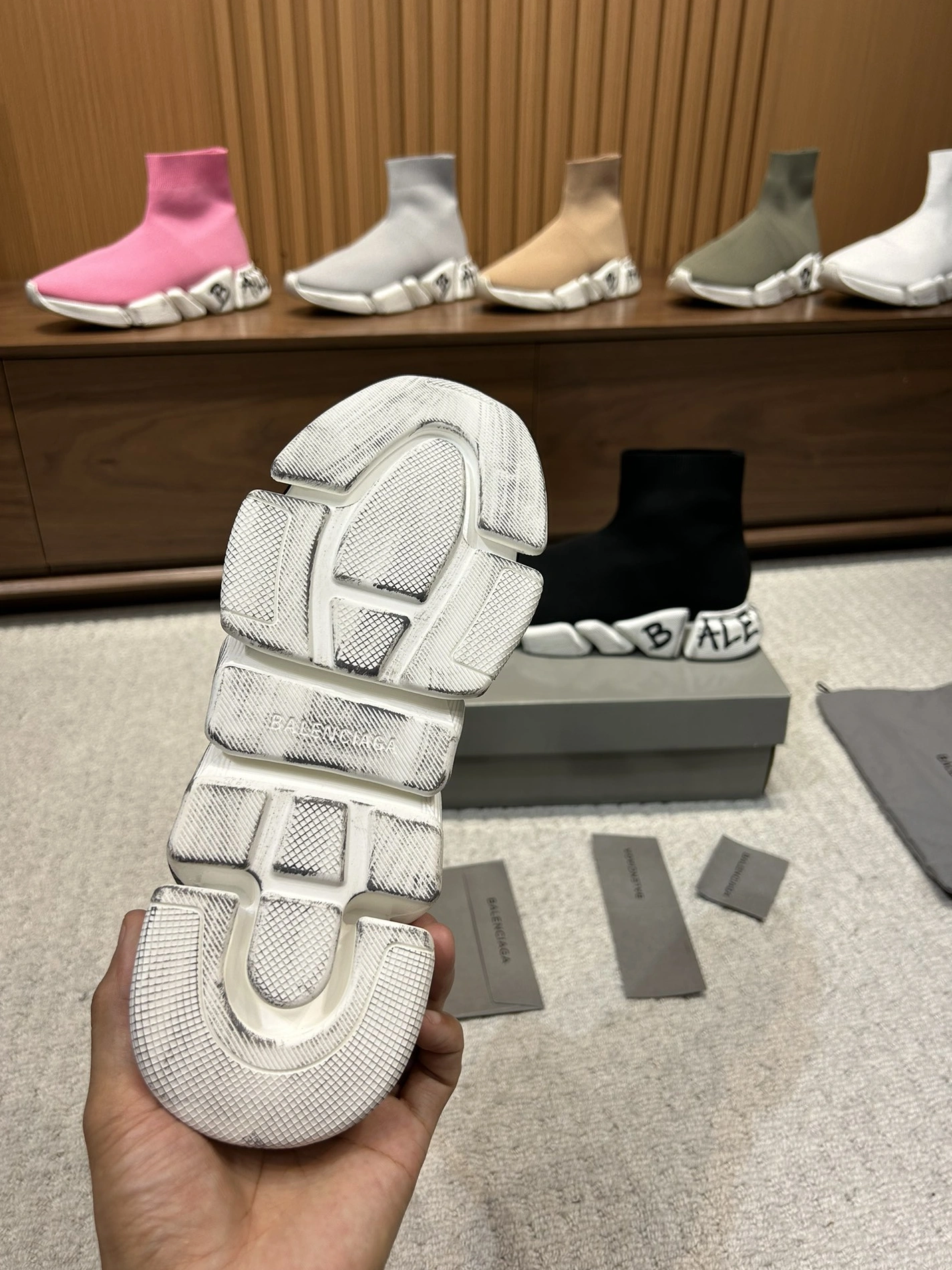 Bright 7424 Balenciaga Boots For Women