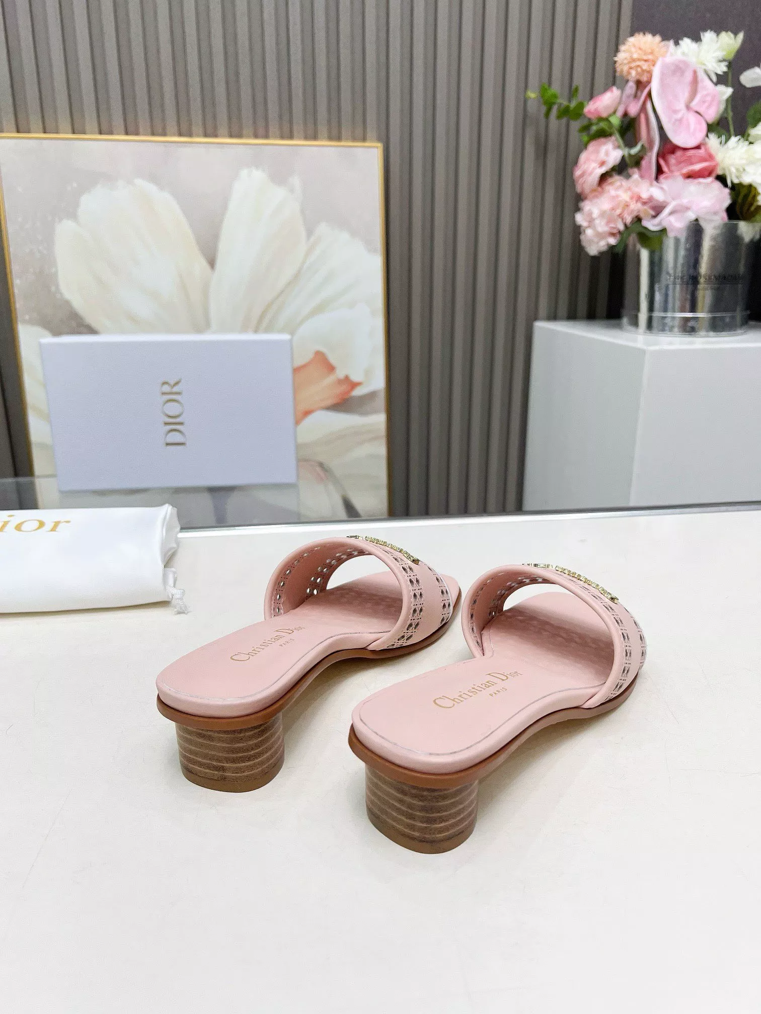 Bright 749 Christian Dior Slippers For Women