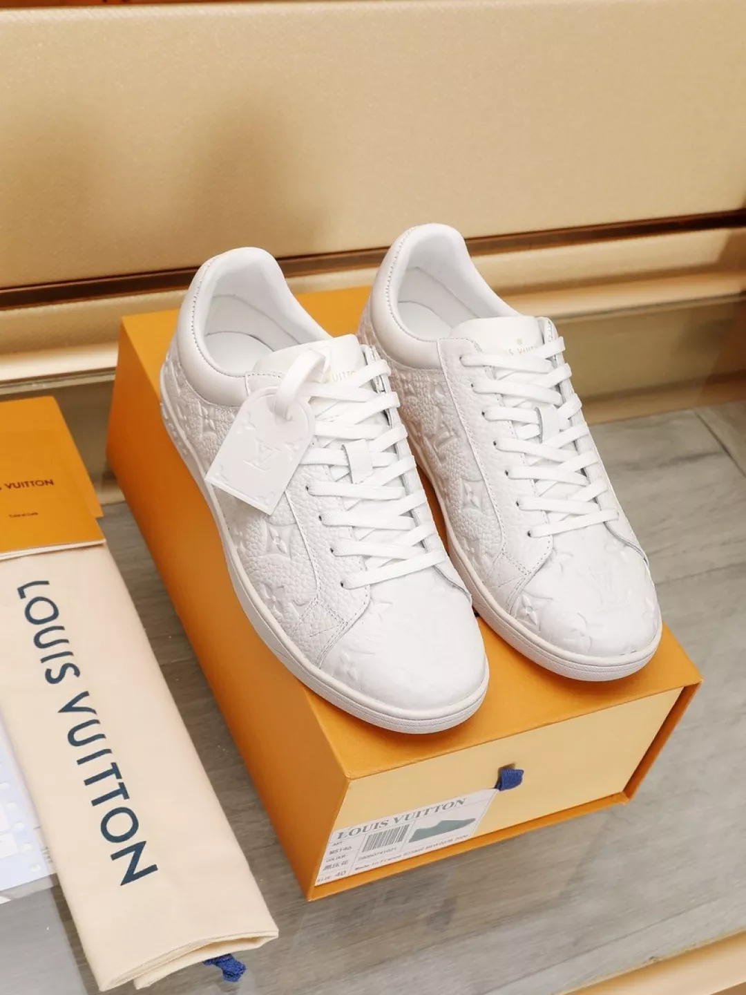 Bright 7528 Louis Vuitton Casual Shoes For Men