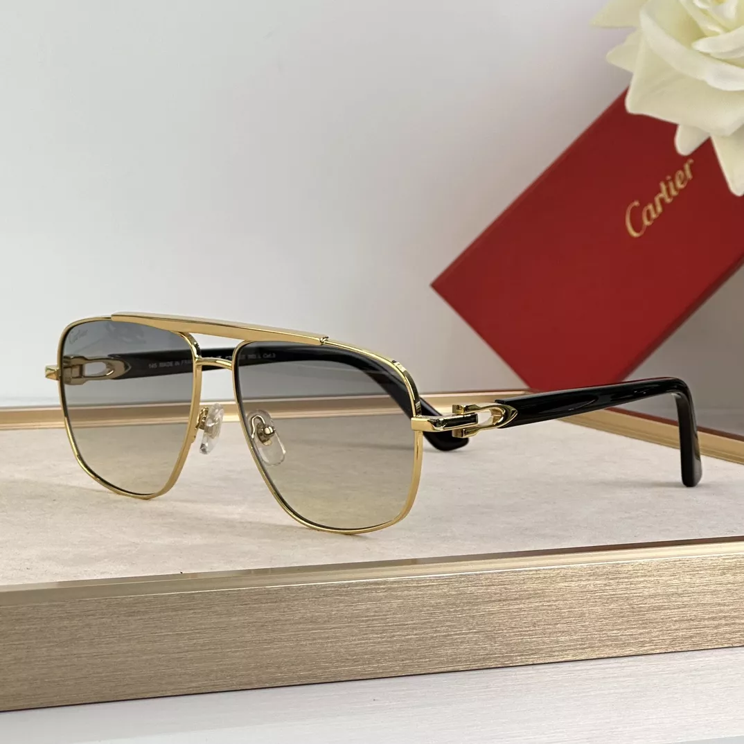 Bright 7573 Cartier AAA Quality Sunglassess