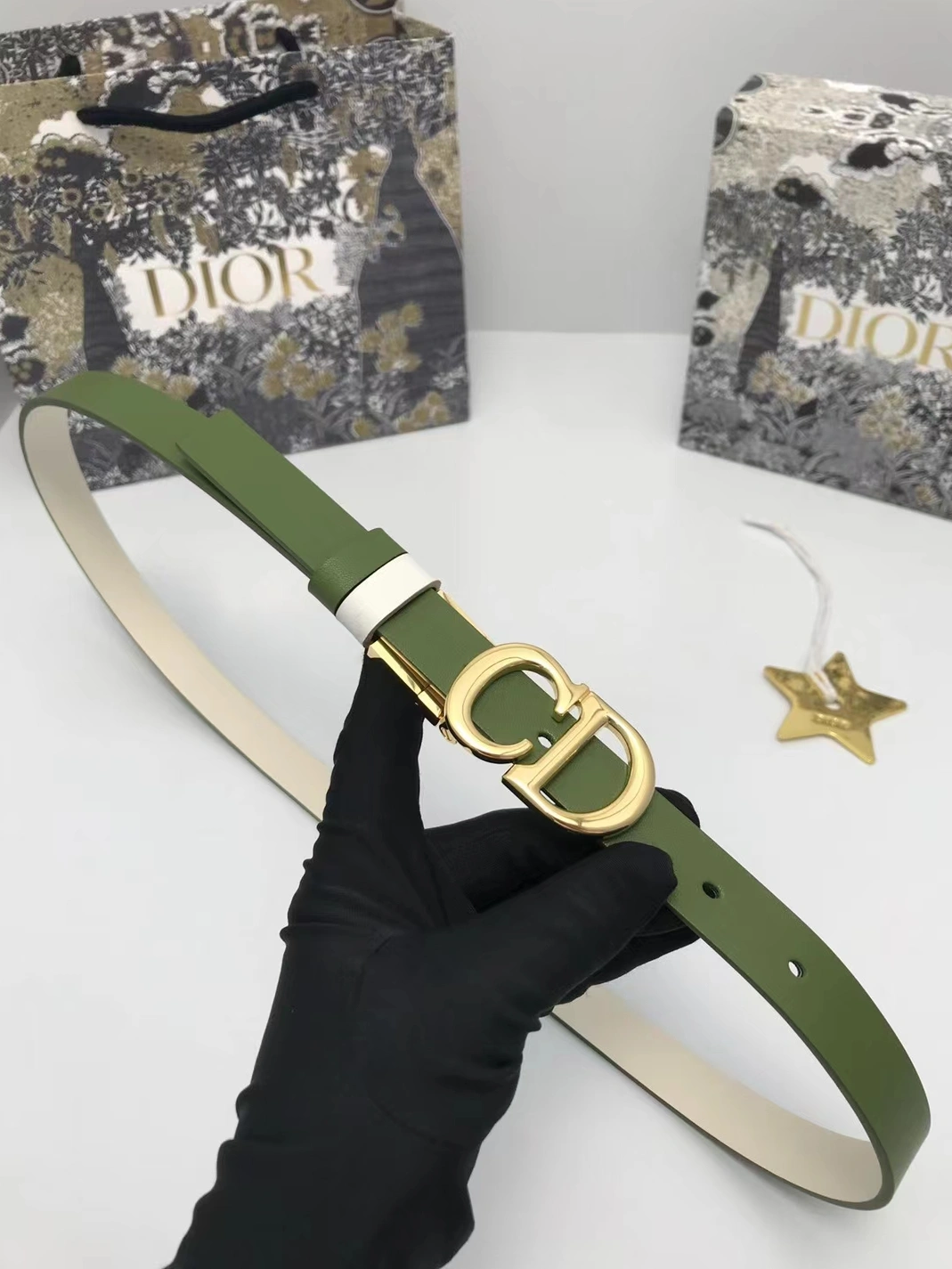 Bright 7583 Christian Dior AAA Quality Belts For Women