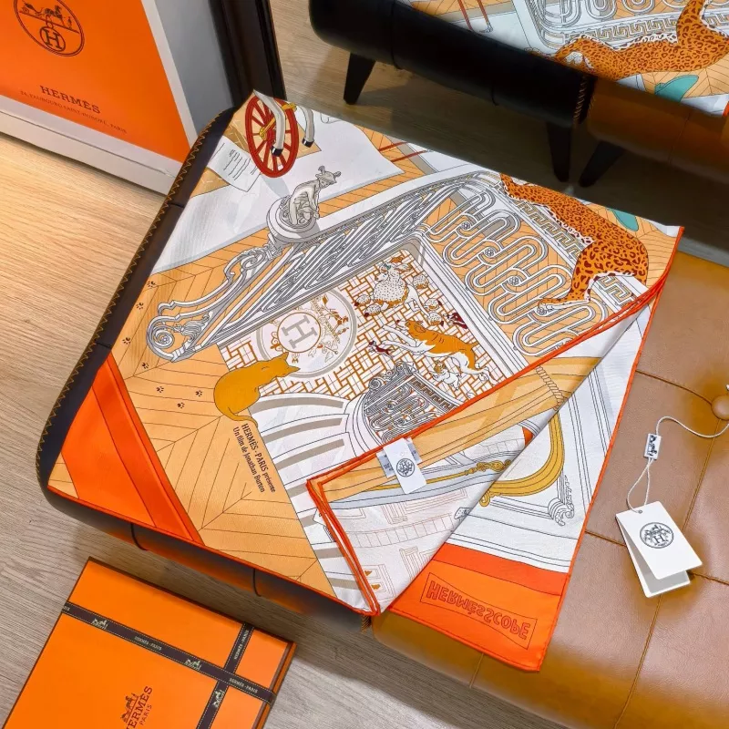 Bright 7811 Hermes Silk Squares