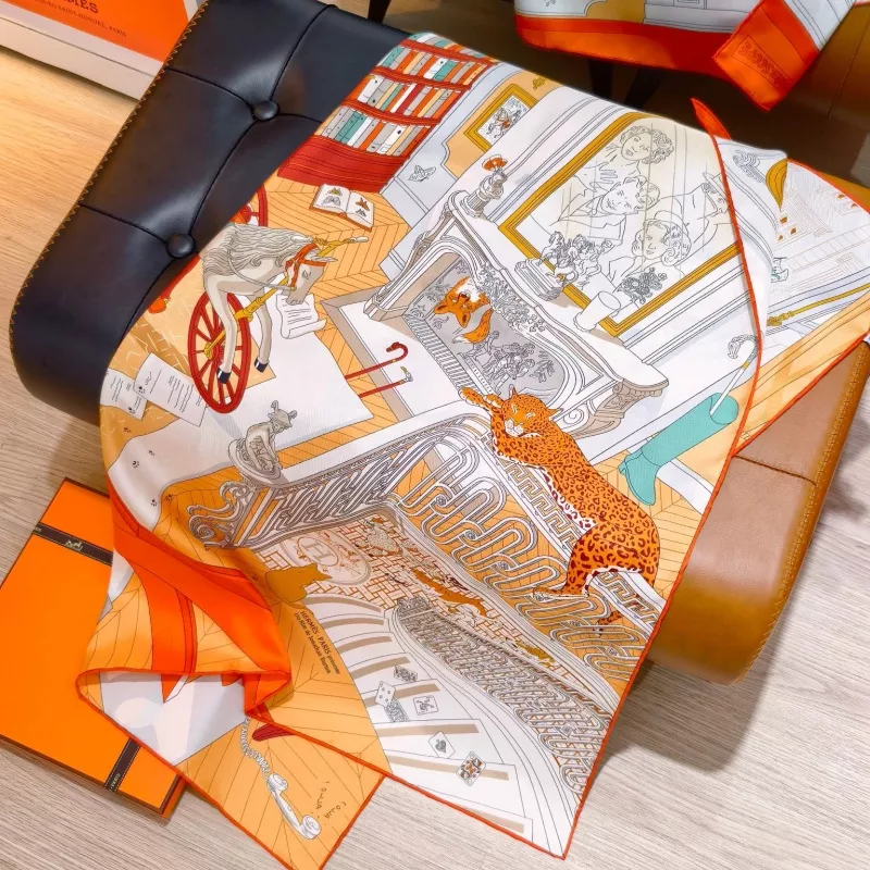 Bright 7811 Hermes Silk Squares