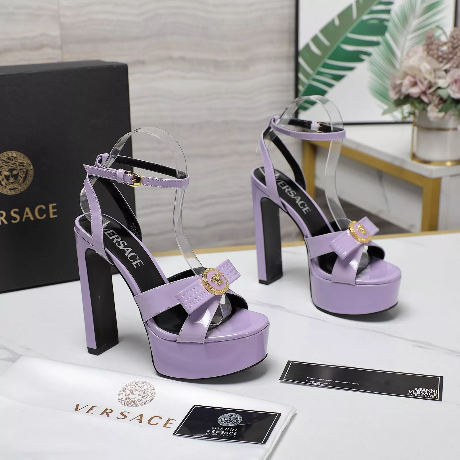 Bright 7911 Versace Sandal For Women