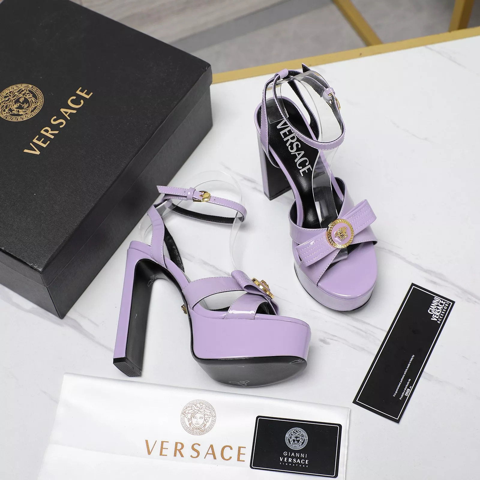 Bright 7911 Versace Sandal For Women